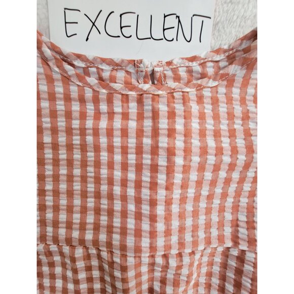 Gingham Checkered Blouse - Pink - Picture 3 of 9